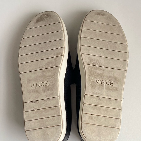 Vince Women's Black Slip-On Loafers Size 8M Eclectic Grandpa Minimalist - Picture 7 of 8
